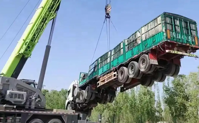 浈江区道路脱困救援案例